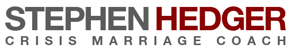 Stephen Hedger, Crisis Marriage Coach